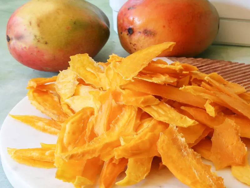 Mango, dried, sweetened
