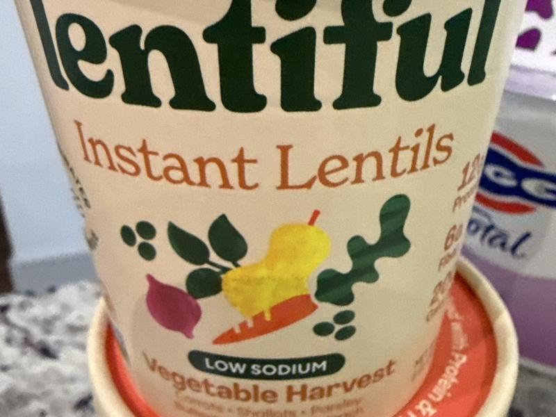 Vegetable Harvest Instant Lentils