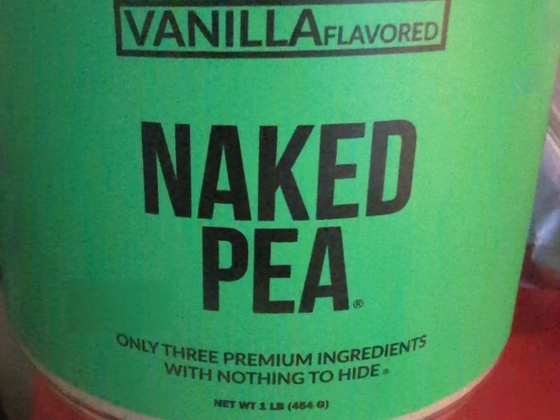 Vanilla Flavored Naked Pea