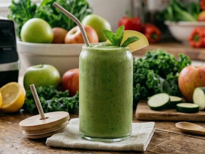 Apple Veggie Smoothie