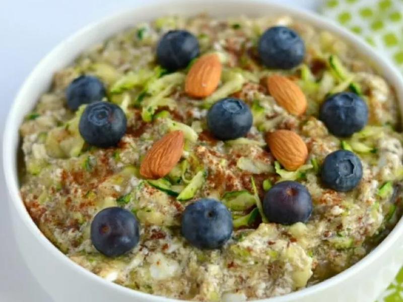Paleo Zucchini Oatless Oatmeal