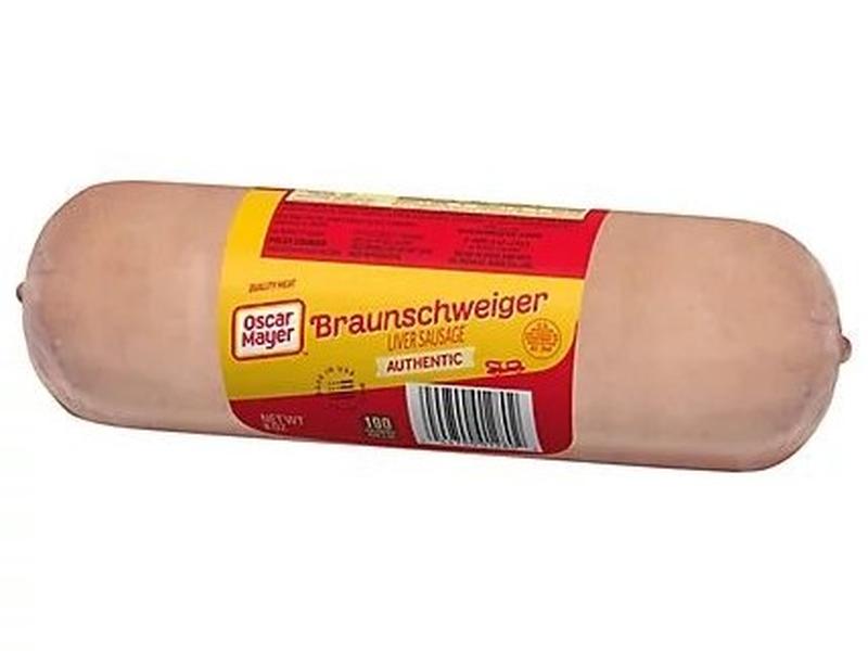 Oscar Mayer, Braunschweiger Liver Sausage (sliced)