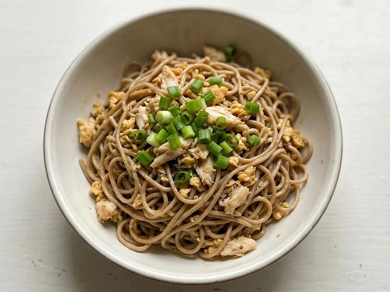 Dragon Noodles with Crab
