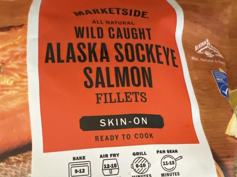 Wild Caught Alaska Sockeye Salmon Fillets