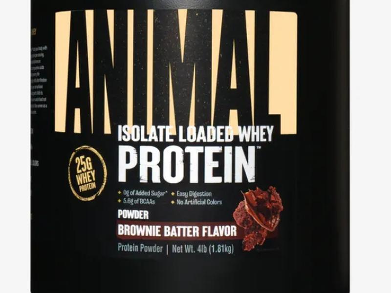 Brownie Batter Flavor Isolate Loaded Whey Protein Powder