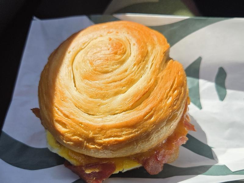 Double-Smoked Bacon, Cheddar & Egg Sandwich