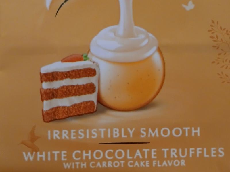 Carrot Cake Flavor White Chocolate Truffles