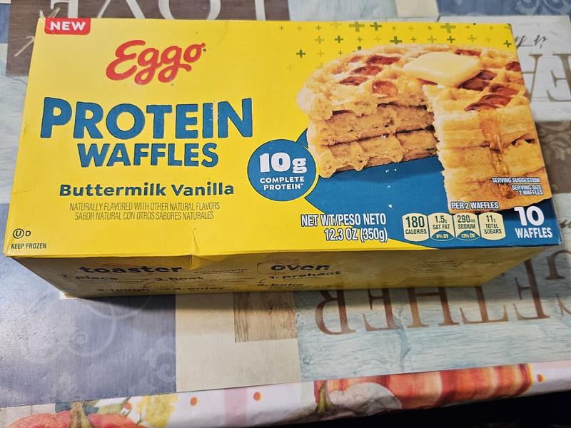 Waffles, Buttermilk Vanilla, Protein