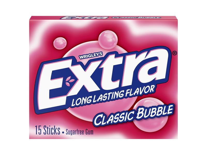 Gum, Sugarfree, Classic Bubble