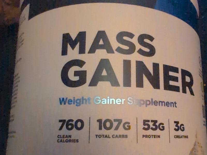 Mass Gainer Sweet Vanilla Weight Gainer Supplement