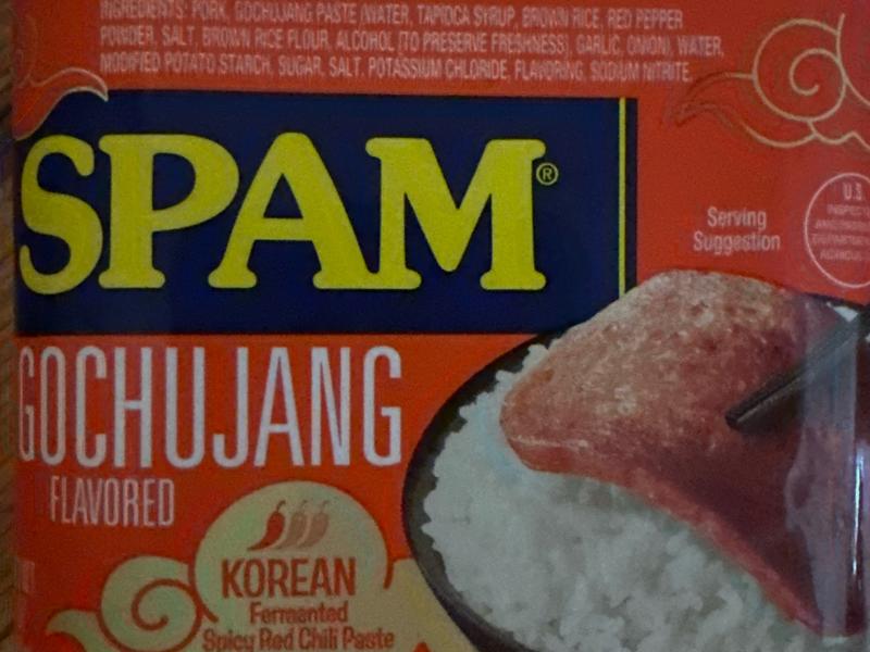 Gochujang Flavored Pork Luncheon Meat