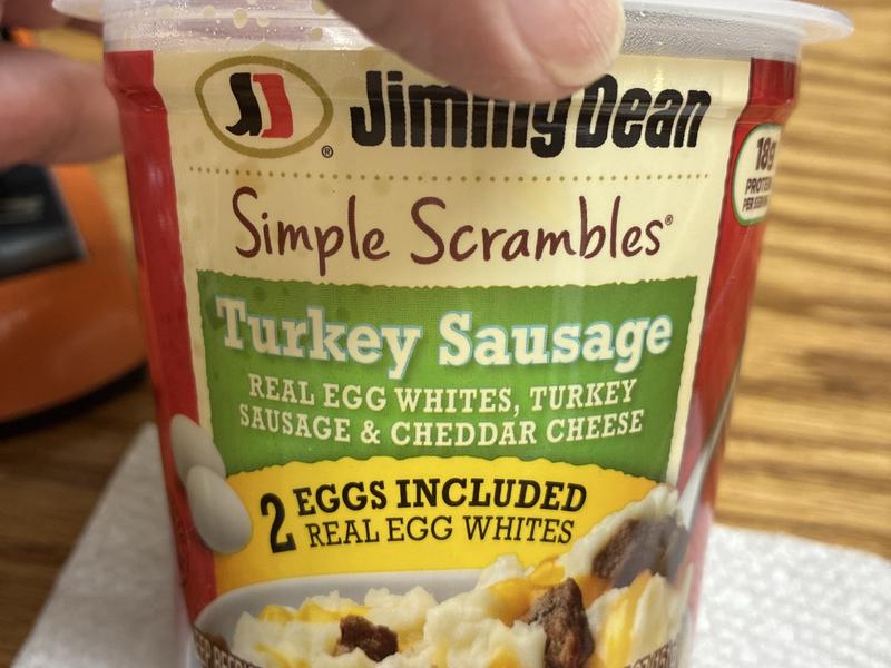 Turkey Sausage Scamble