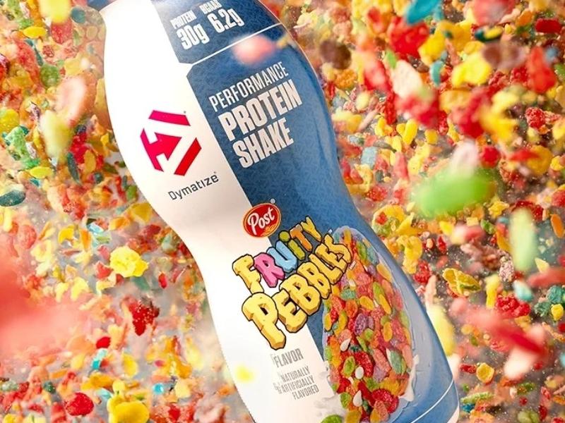 Fruity Pebbles Flavor Performance Protein Shake