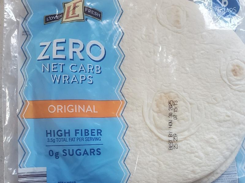Zero Net Carb Wraps