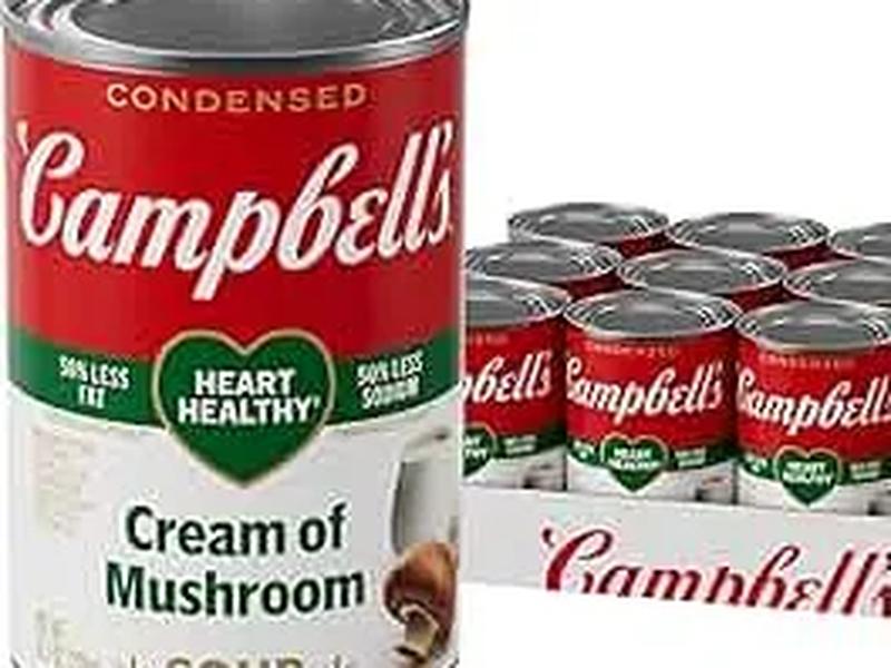 Campbell's Healthy Request, Cream of Mushroom Soup, condensed