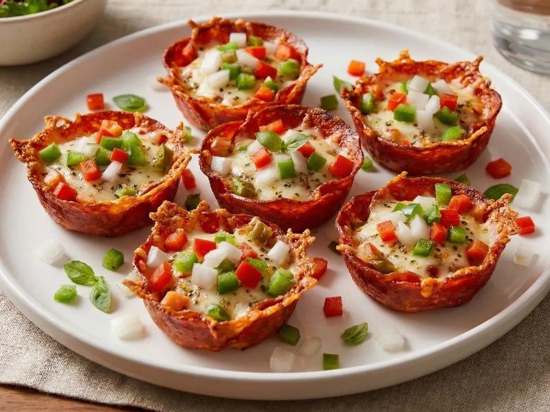 Keto Pizza Cups