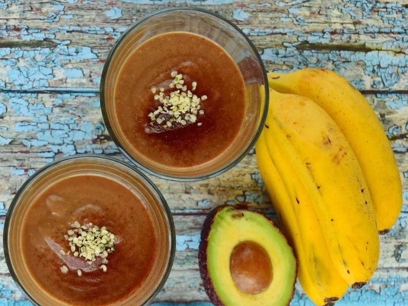 Chocolate Hemp Power Smoothie