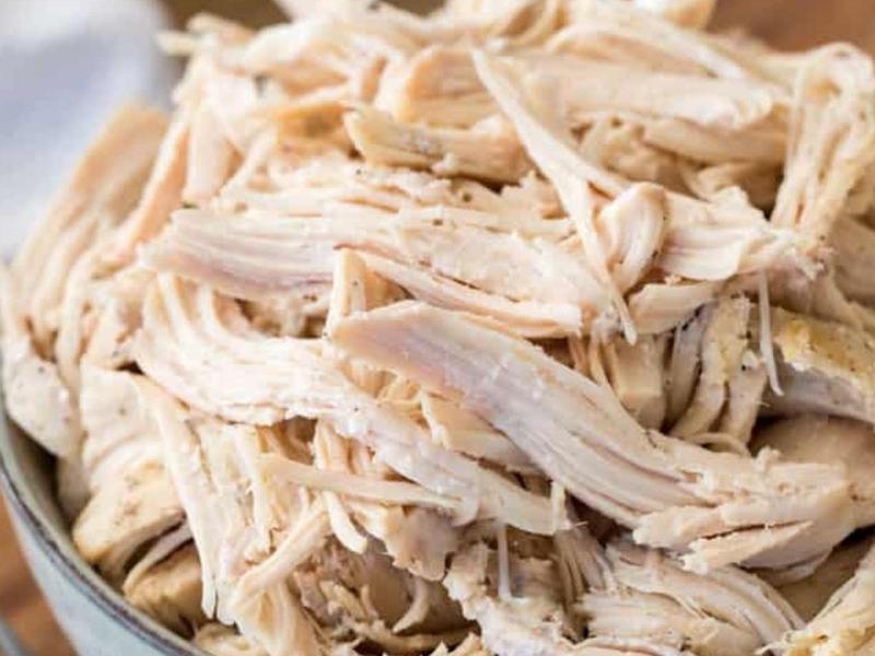 Shredded Chicken Breast, With Rib Meat In Water
