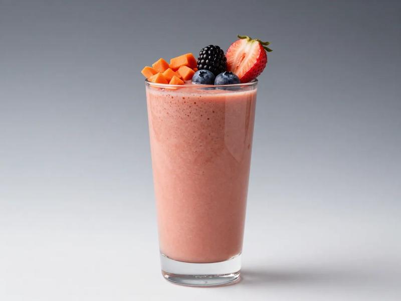 Protein Berry and Carrot Smoothie