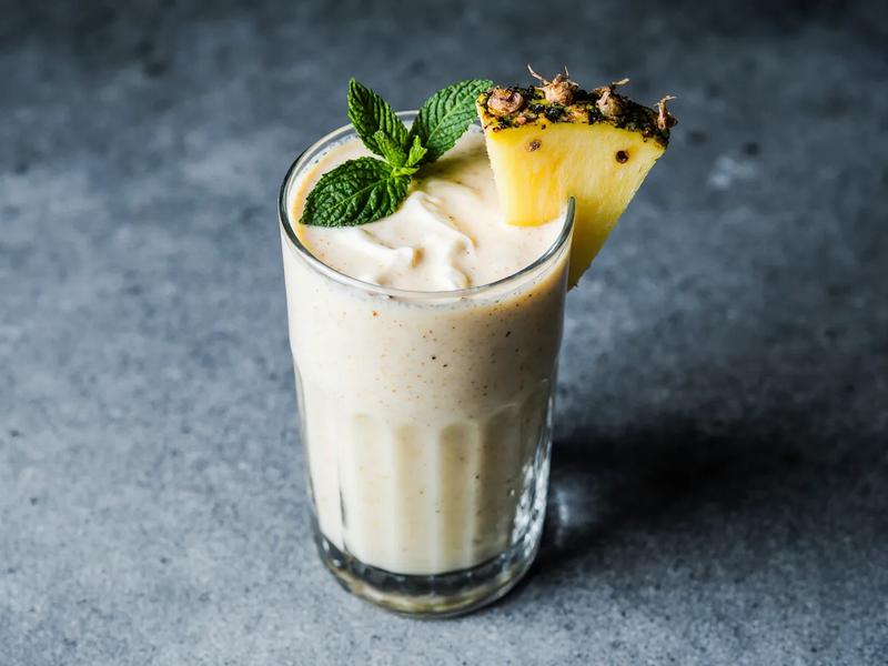 Pineapple Greek Yogurt Smoothie