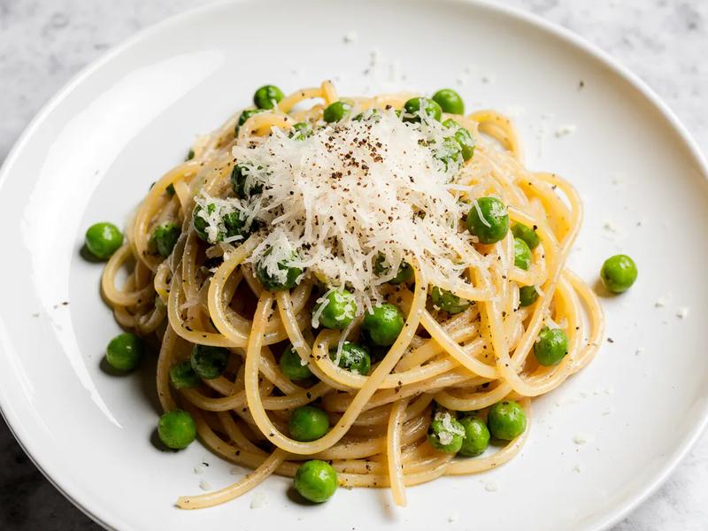 Peas and Noodles