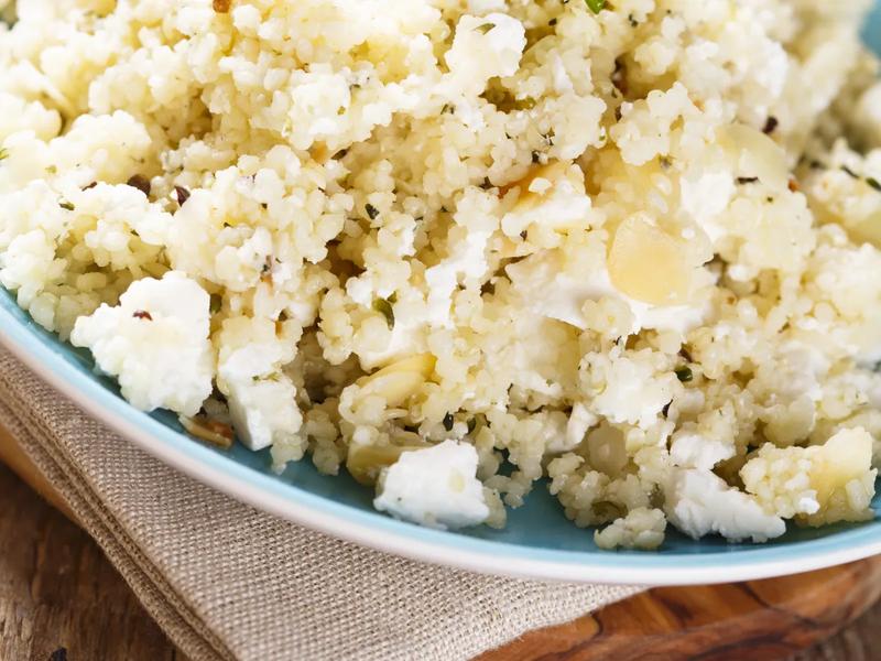 Couscous with Artichoke and Feta