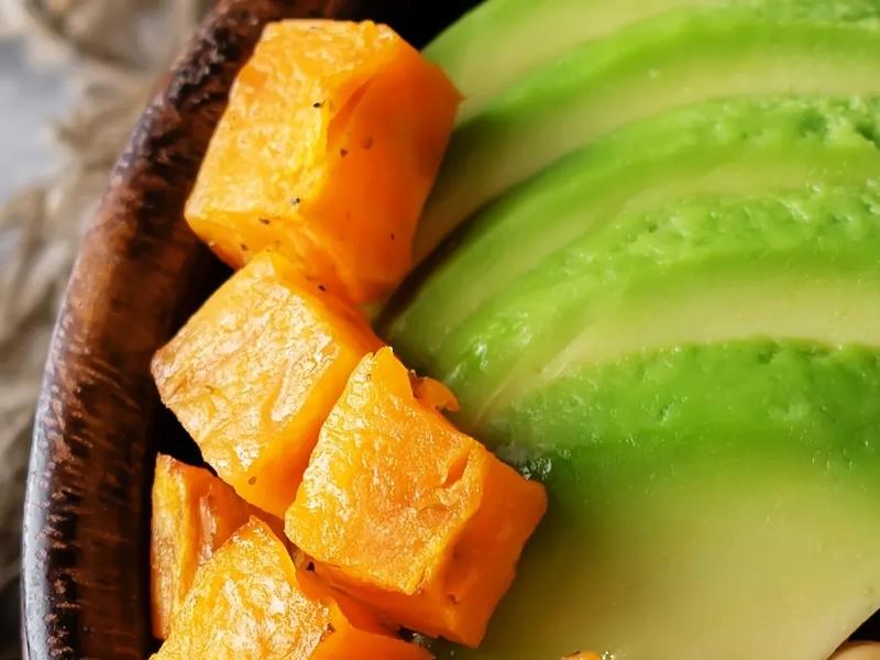 Avocado and Sweet Potato Hash