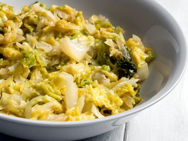 Sautéed Cabbage with Garlic Butter