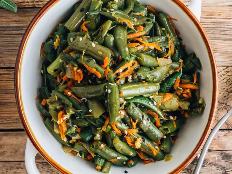 Stir-Fried Garlic Vegetables