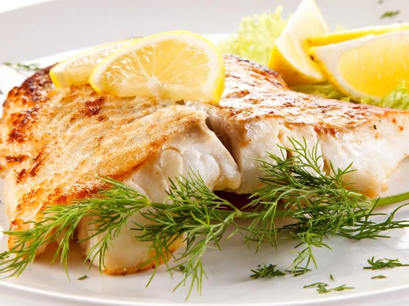 Pan-Seared Cod with Lemon and Dill