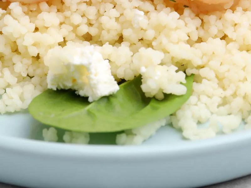 Spinach and Feta Couscous