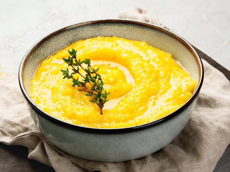 Garlic and Thyme Polenta