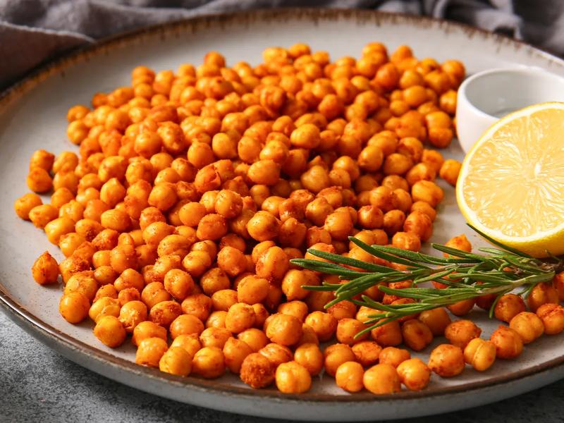 Garlic Lemon Chickpeas
