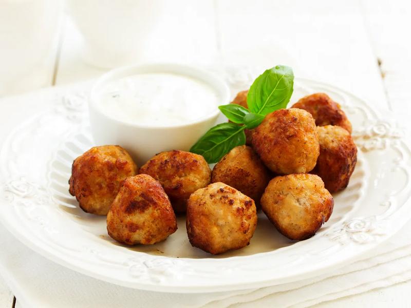 Turkey Meatballs with Yogurt