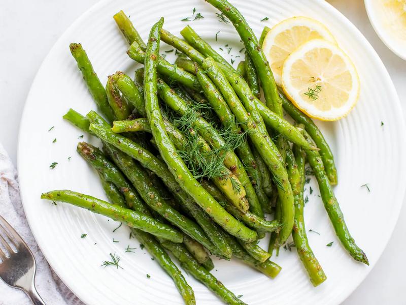 Sautéed Green Beans with Lemon and Dill