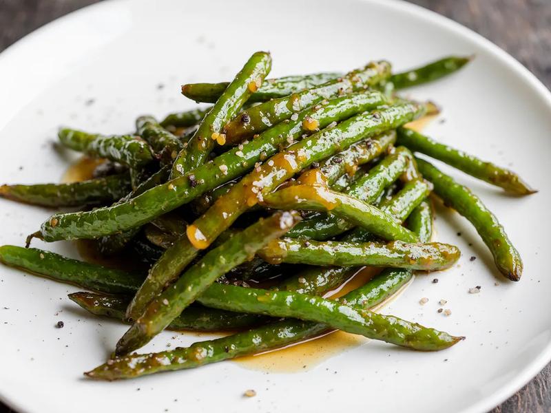 Honey Dijon Green Beans