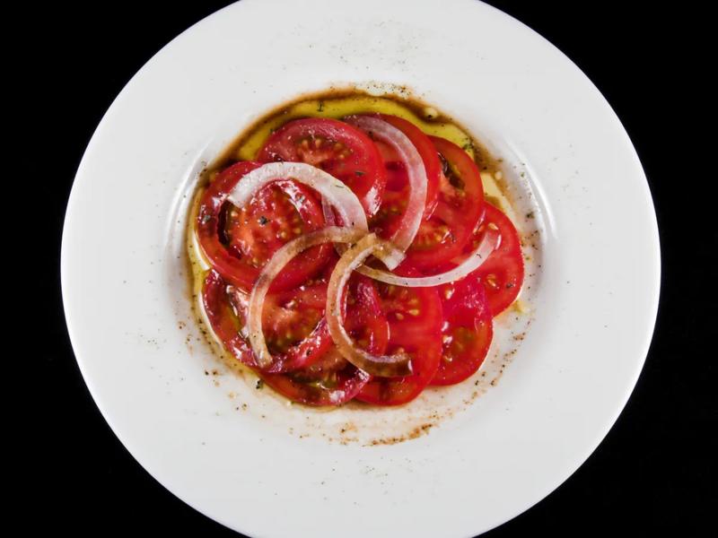 Balsamic Tomato and Onion Salad