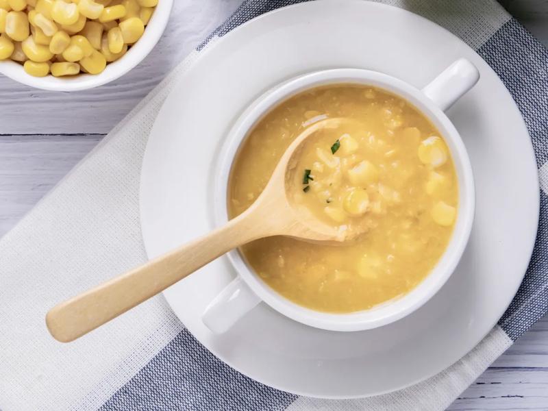 Creamy Parsnip and Corn Soup