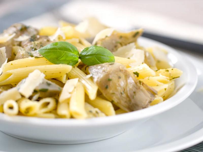 Lemon Artichoke Pasta