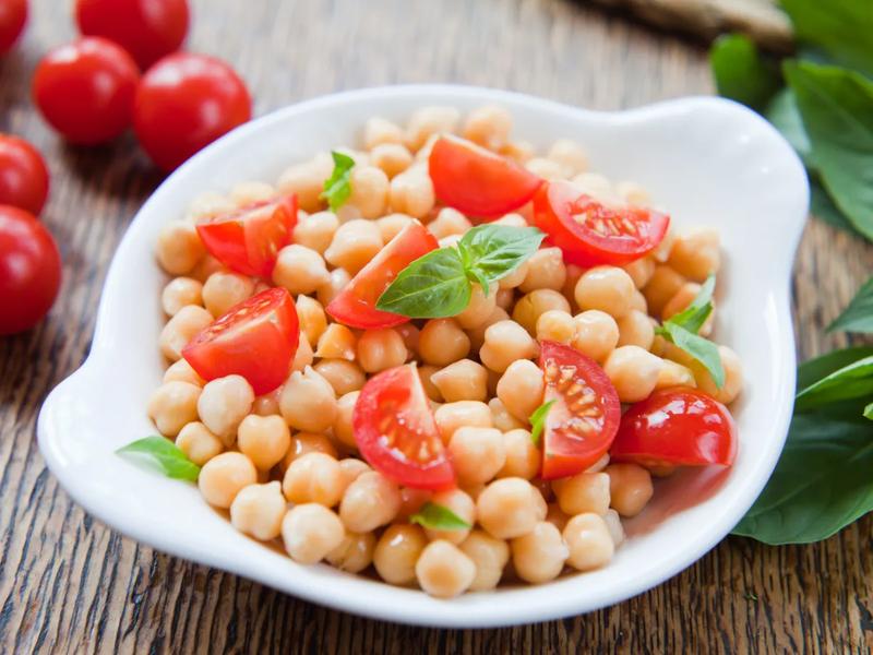 Chickpea and Cherry Tomato Salad