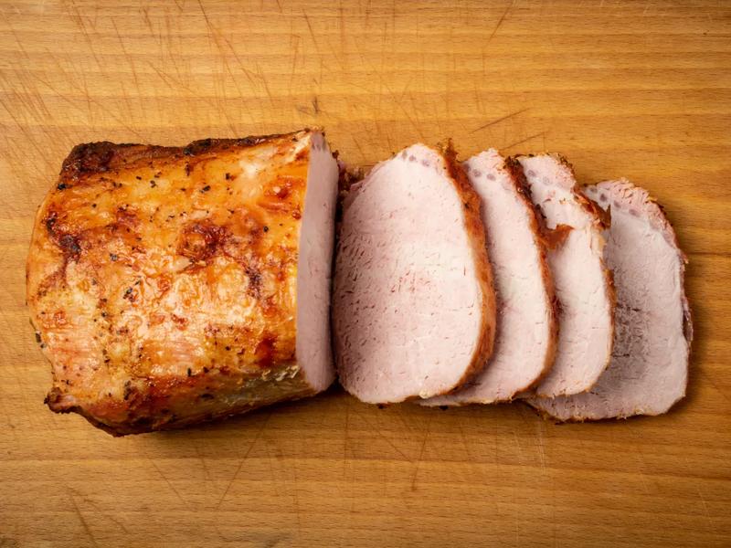 Maple Dijon Glazed Pork Tenderloin