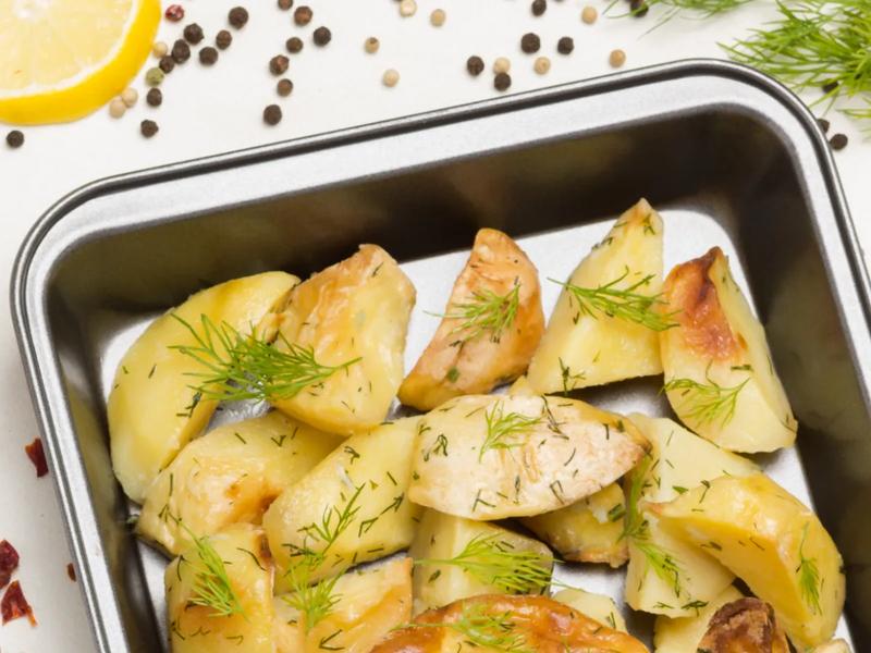 Lemon Dill Roasted Potatoes