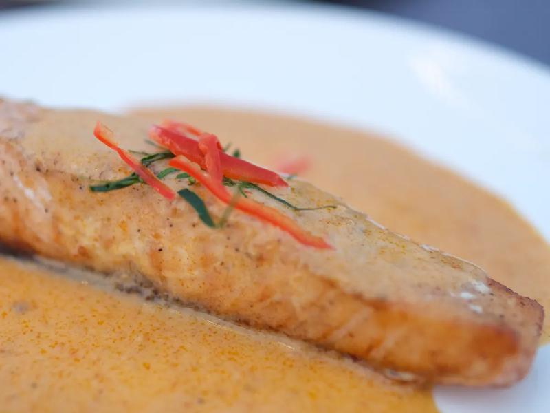 Coconut Curry Salmon