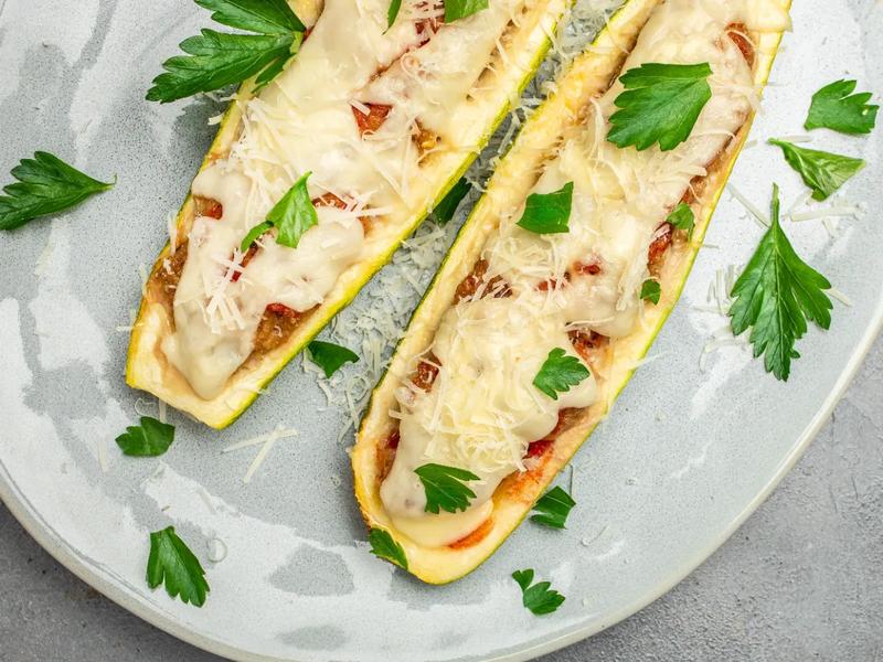 Stuffed Zucchini Boats