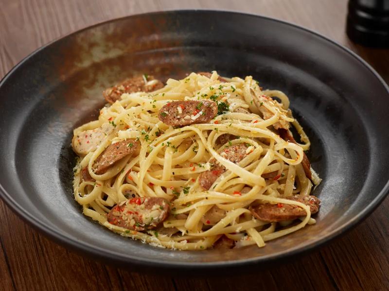 Spicy Italian Sausage Pasta