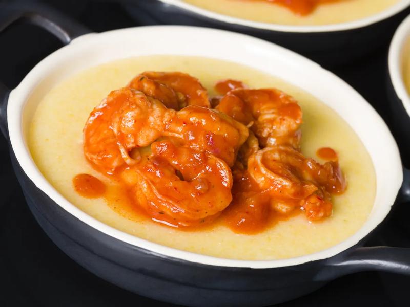 Spicy Shrimp and Grits