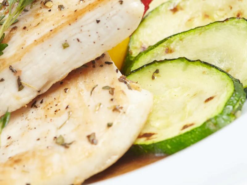 Pan-Seared Tilapia with Zucchini and Lemon