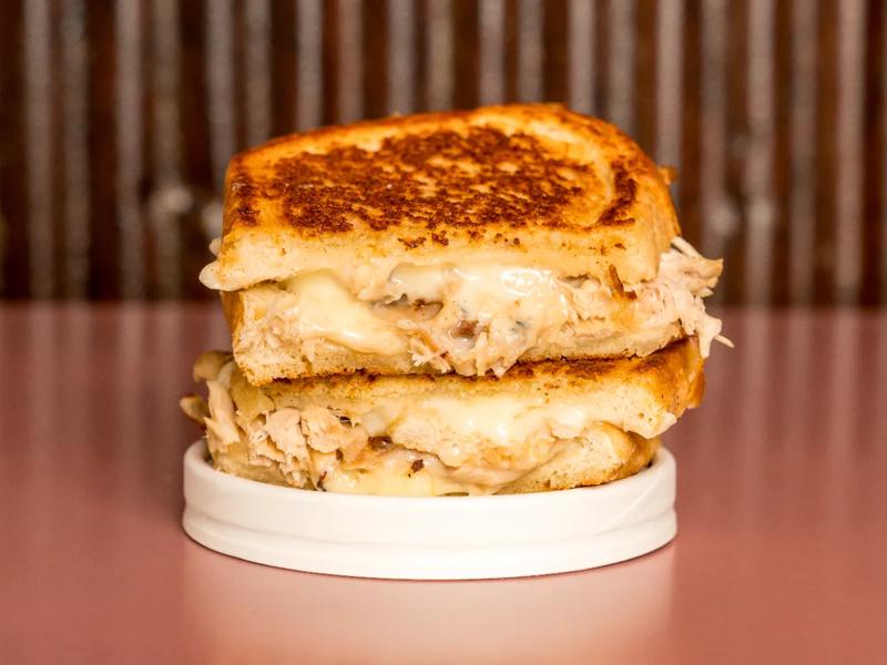 Mozzarella Tuna Melt Sandwich