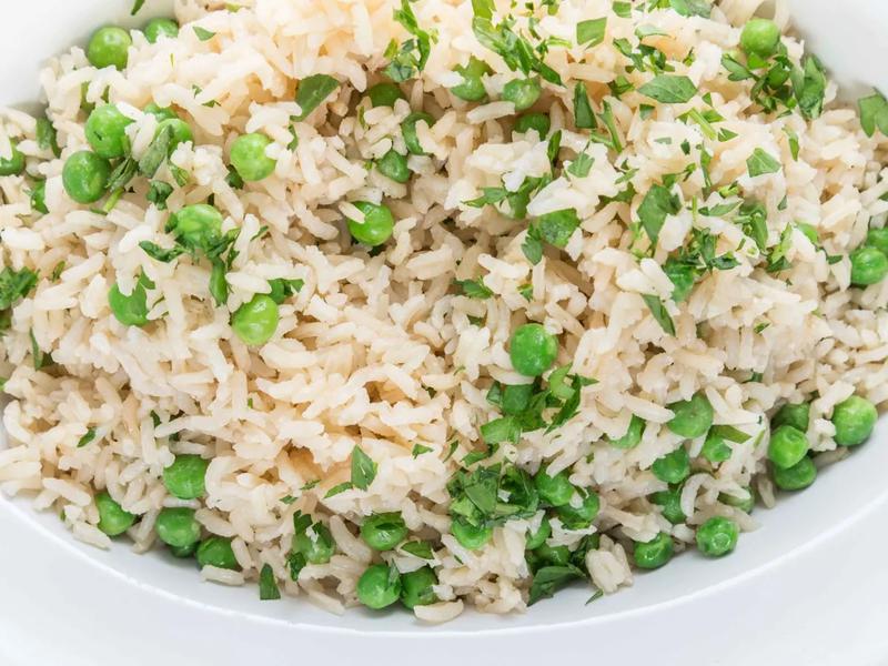 Minted Pea Rice