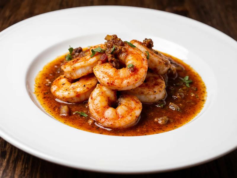 Baked Shrimp in Chipotle Sauce